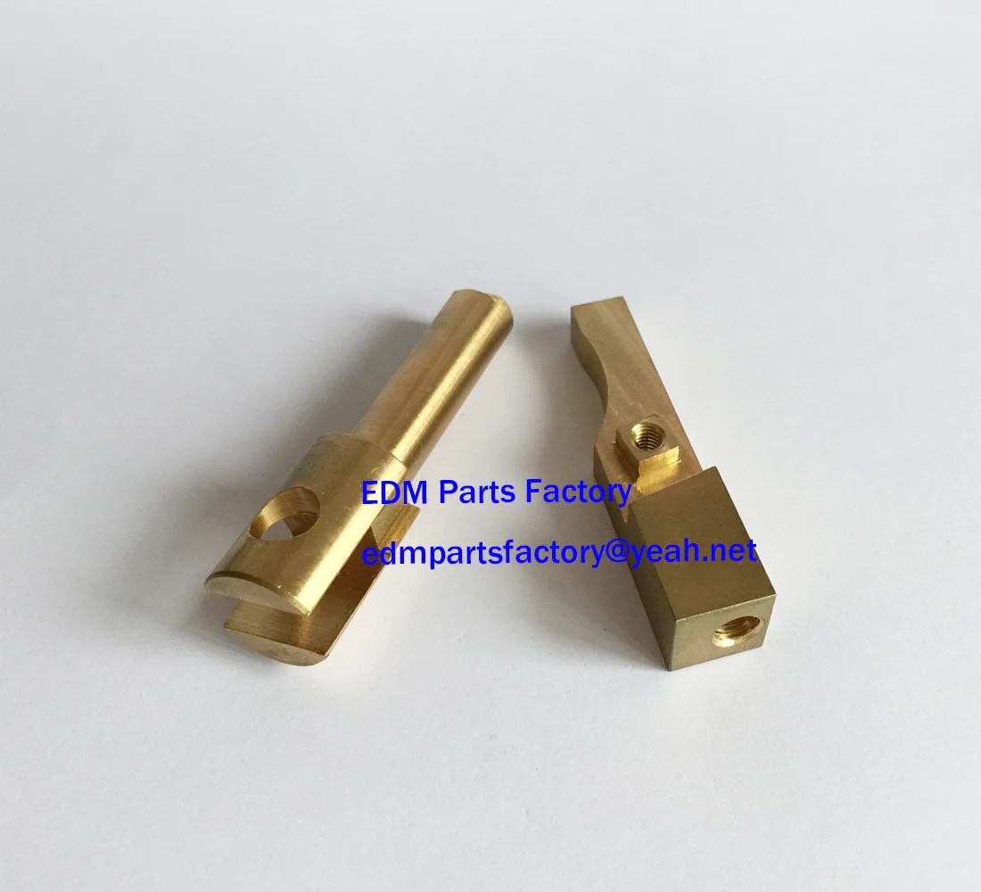 (2pcs) edm Contact Holder Set 100443210+200442925, Holder for contact lower upper wire guide 100.443.210,200.442.925,443.210,442