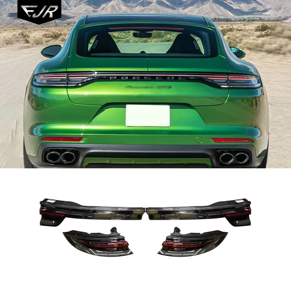 For Porsche Panamera Through Taillight Upgrade Old to New 2010 - 2023 Smoke Black Non Destructive Installation