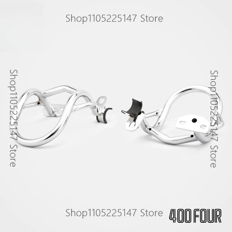 

Suitable for CB400 FOUR modified motorcycle protective bar retro classic electroplating protective bar