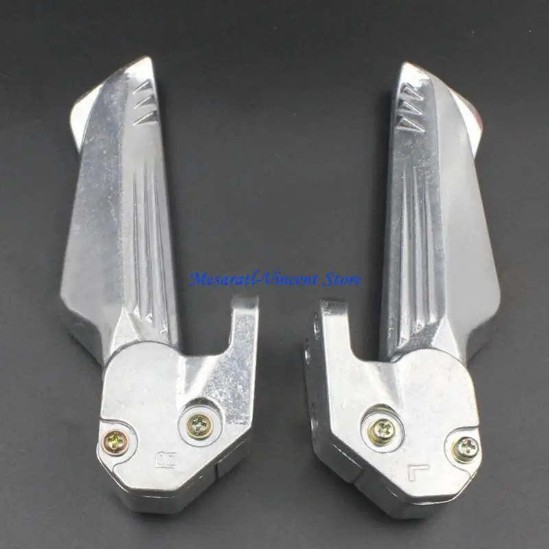 A70F Simple Aluminum Mixture Motorbike Footrest Rear Chair Pliable Plan Against Wear Permanent Structure