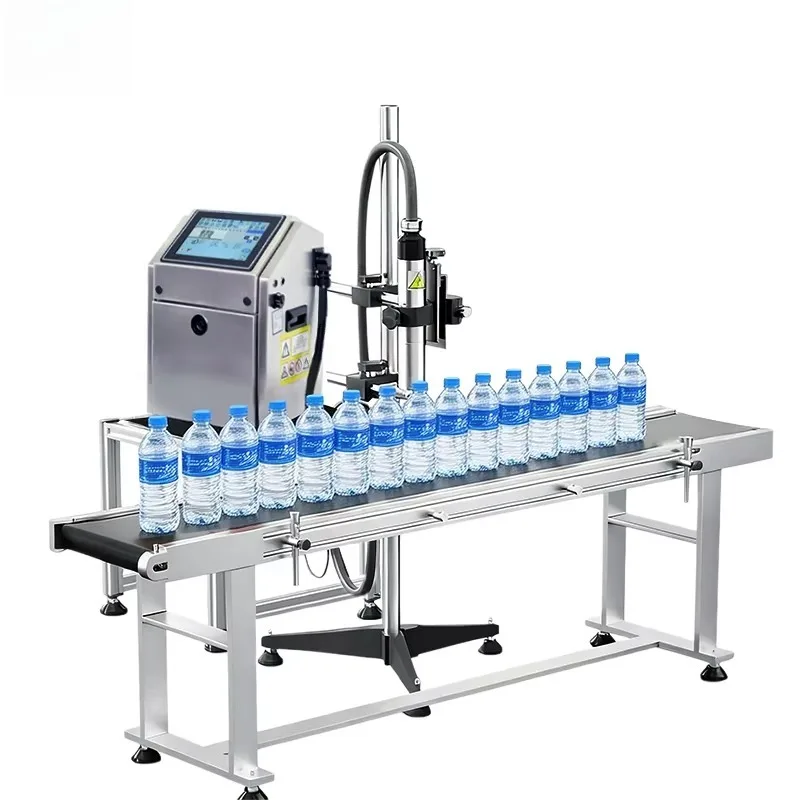 Industrial Smart Small Character Inkjet Coder for Date QR Code Logo Printing on Mask Carton Production Line