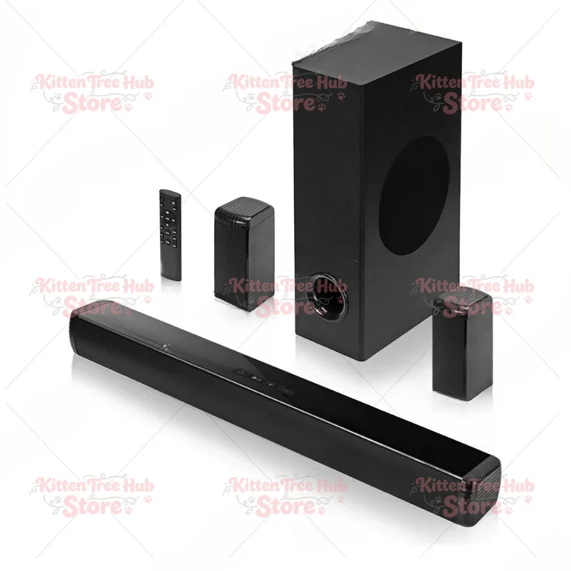 240W 5.1CH Soundbar with Subwoofer,2-in-1 Detachable Bluetooth 5.0 Soundbar for Smart TV,Home Theater Bluetooth Speakers