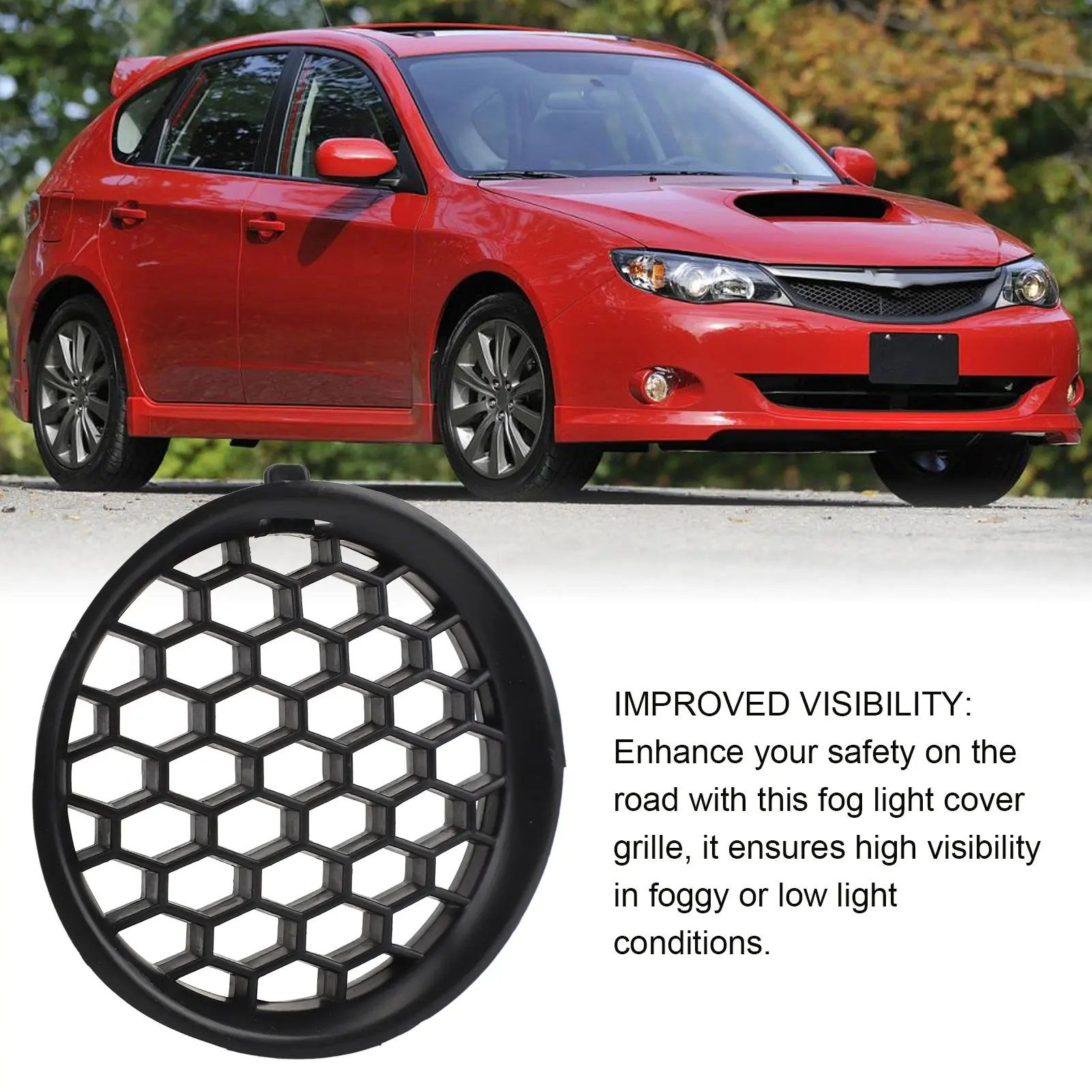 57731FG200 Fog Light Decoration Cover For Subaru Impreza Sedan Wagon 2008-2014 Fog Lamp Hoods