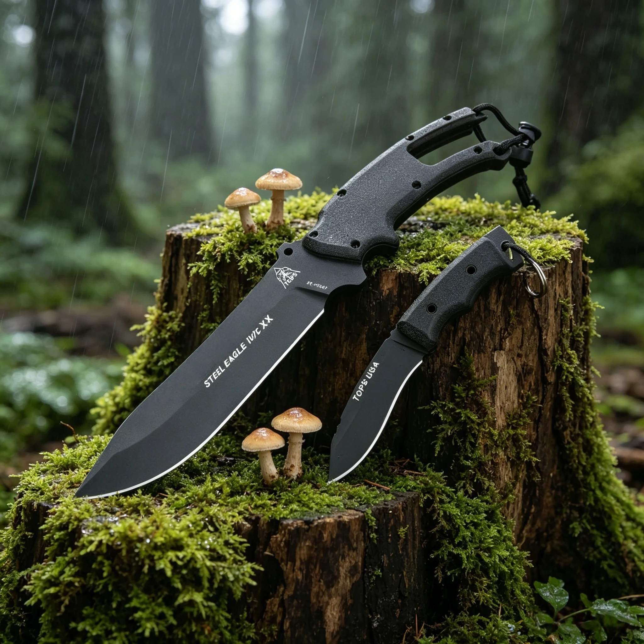 Pisau berkemah multifungsi unt - Dive Knife Titanium ulasan dan harga