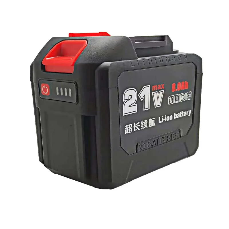 8.0Ah Rechargeable Lithium Ion Battery for Makita 18V Cordless Wrench Saw Drill Screwdriver Angle Grinder Blower Power Tools