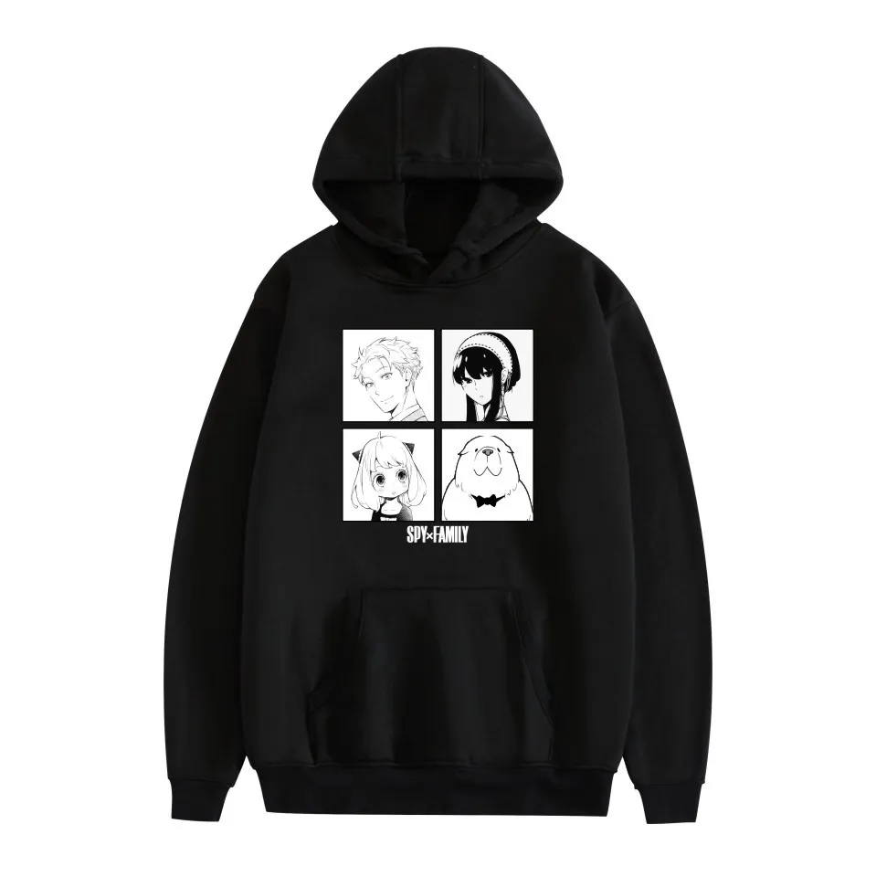 

Spy X Family Character Image Printed Street Style Casual Fashion Hoodie Simple Trendy Women's Clothing Life Cute Sports