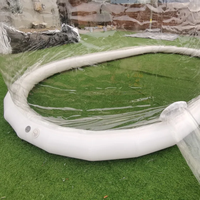 Recinzione gonfiabile per piscina copertura per piscina trasparente fai da te accessori per piscina 6*3*2.5m