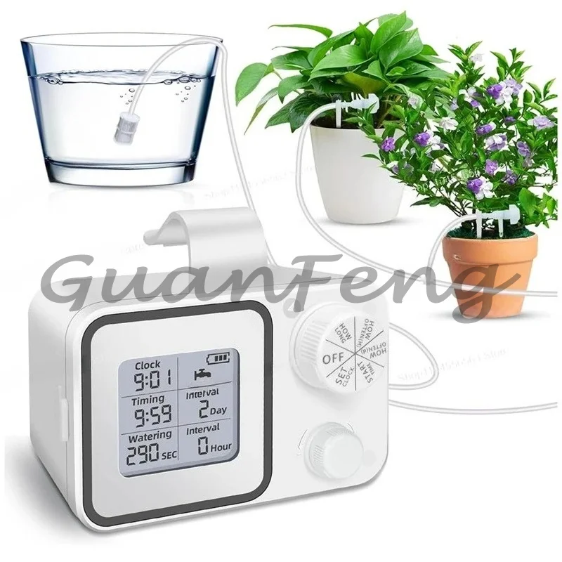 Automatic Watering System Adjustable Drippers Automatic Drip Irrigation Kit With Customize Schedule Water