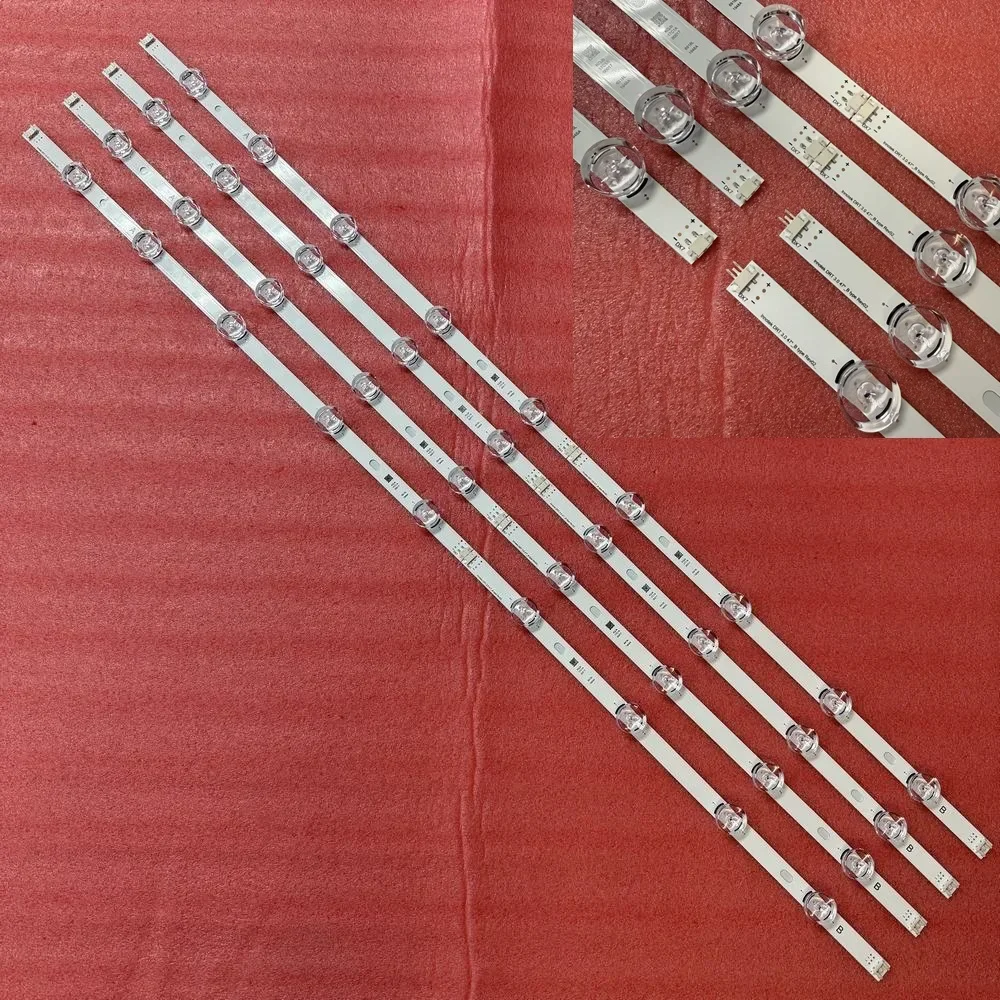 

8pcs/set LED Strip For 47LB5820 47LB6520 6916L-1715A 1716A 47GB651C 47LB6300 47GB6500 47LB650V 47LB5610 6916L-1948A 1949A 1961A