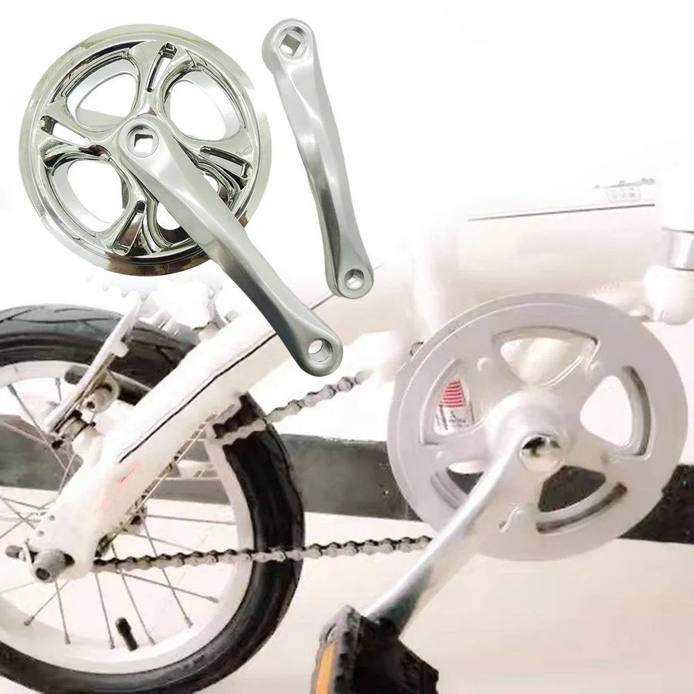 

Bike Crankset with Robust Design 42T Chainring for Various Bicycle Types Including For Fixies and MTBs at 175mm