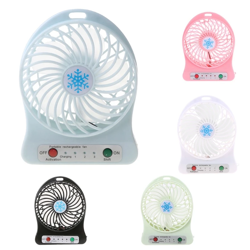 Refroidisseur d'air Portable, Mini ventilateur USB de bureau, troisième vent, 4XFB