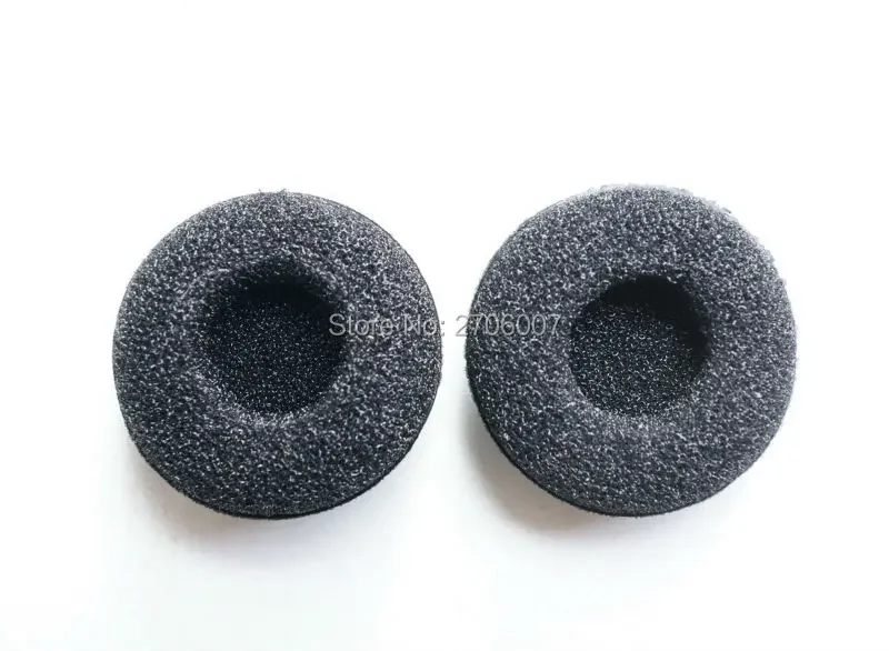 10 Pair Earmuffes Sponges replacement cover for 17mm Circular Size earphone machine Small earphone Sony Sennheiser Philips AKG