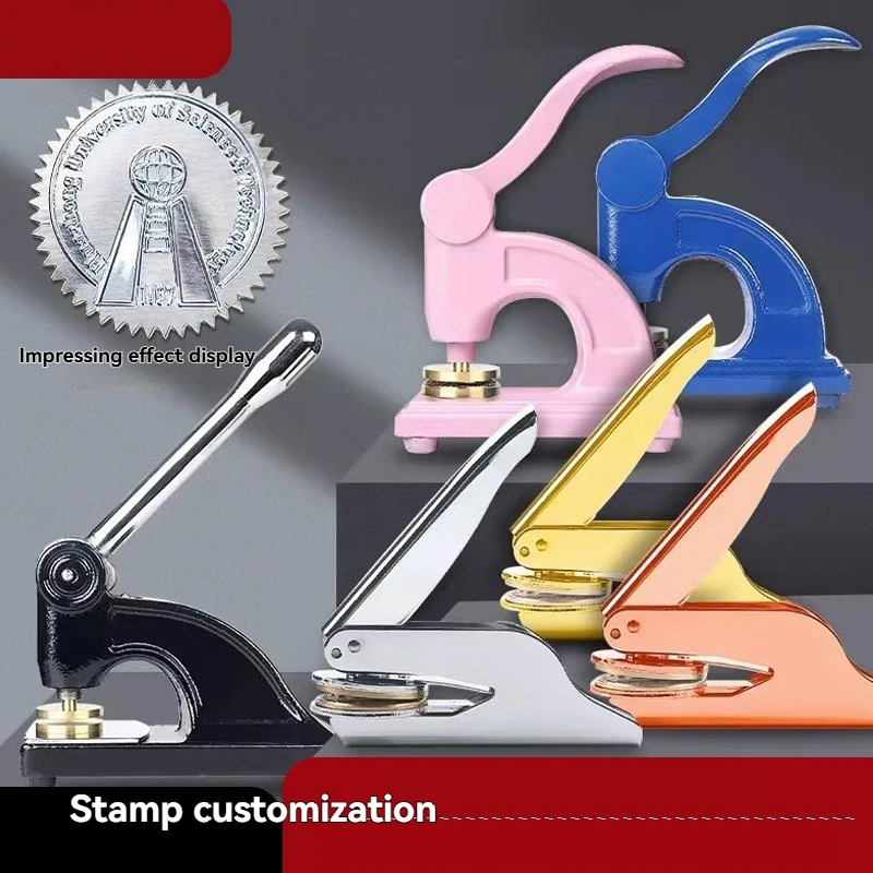 

Create LOGO steel stamp advertisement embossed stainless steel pliers desktop steel stamp engraving seal
