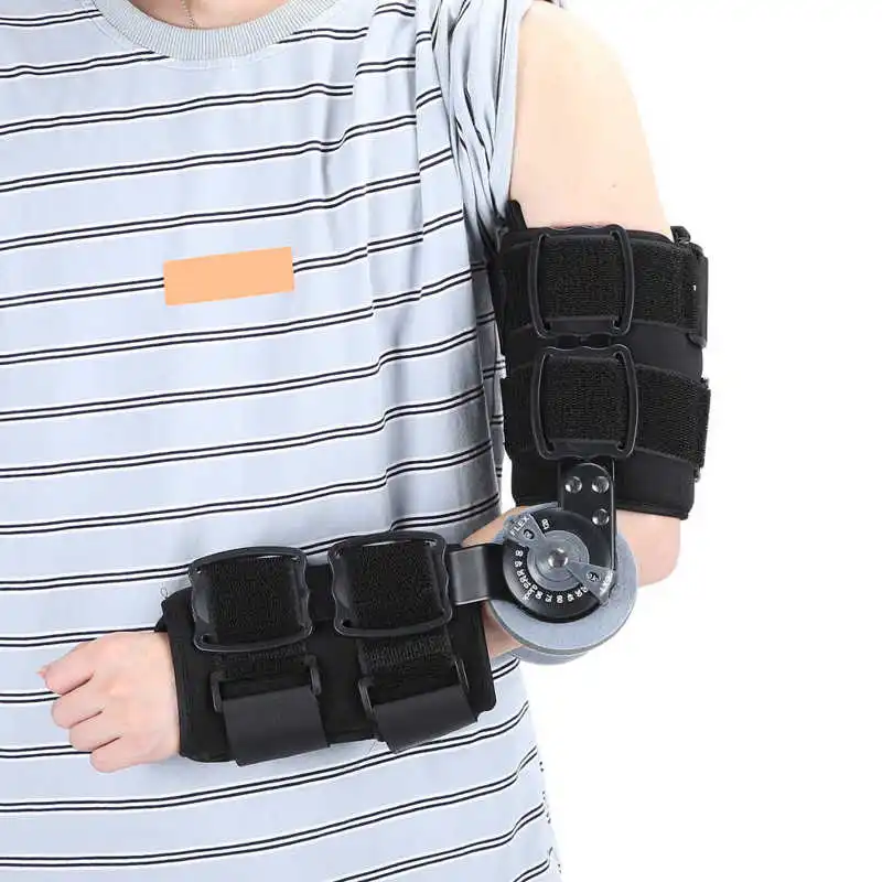 Adjustable Hinged Elbow Brace Arm Fracture Protector Stablize Support  Fixation Splint Arms Orthosis Elbow Joint Sling Recovery