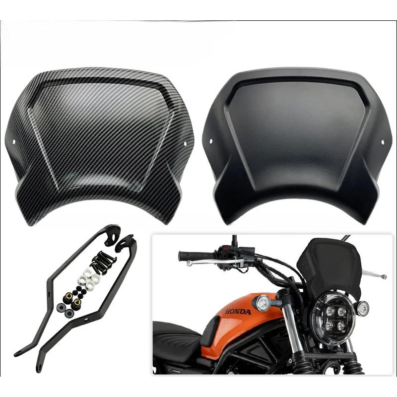 

Suitable for Honda CL500 2023-2024 Motorcycle Modified Retro Windshield Front Windscreen