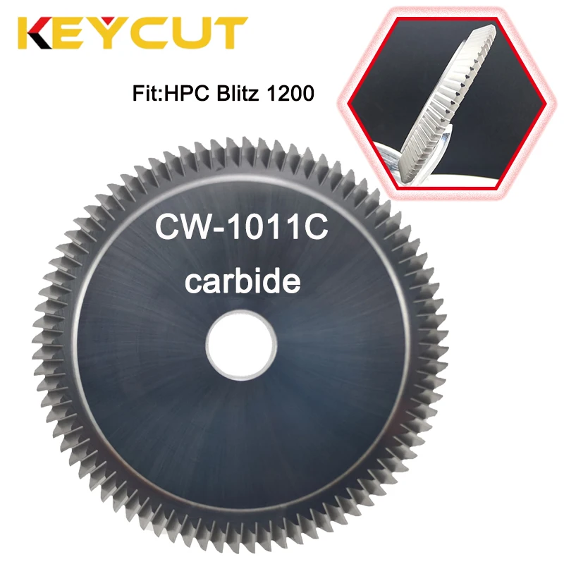 CW-1011 CW-1011C Key Milling Cutter  for 90° Small Cylinder & Auto Cutter Compatible with HPC Blitz 1200 machines