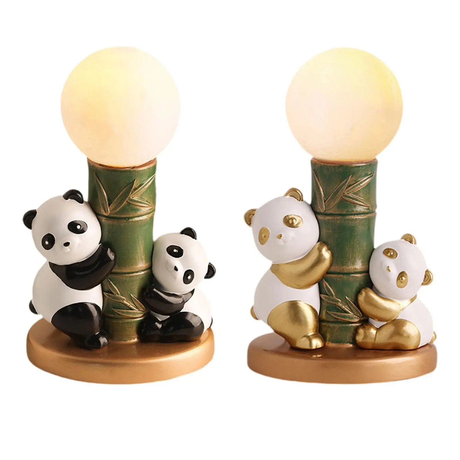 Cute Panda Night Light Home Decoration for Shop Window Balcony Tabletop