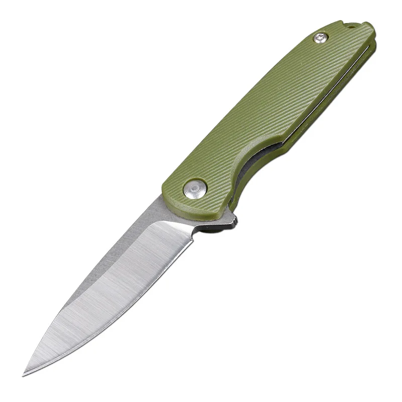 Classic Amazon Exclusive Free Wolf Mini Folding Knife Outdoor Multi functional Survival Knife 5CR Keychain Knife