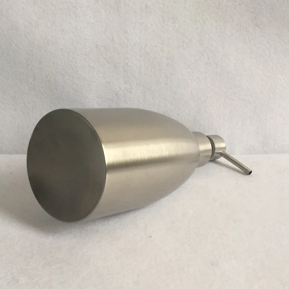 

500Ml Stainless Steel Liquid Soap Bottle Refillable Pump Container for Shampoo Lotion Cream Dispenser Home Bathroom Hotel Use
