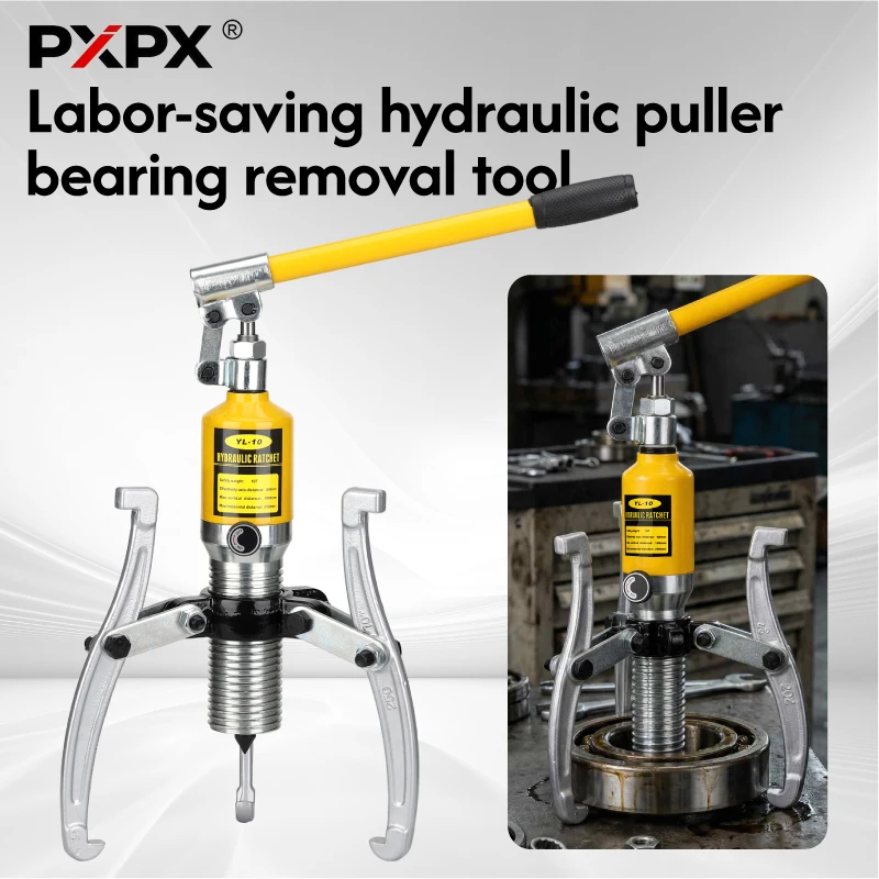 

PXPX ZYL-10 Warehouse Wheel Bearing Puller Hydraulic Gear Puller 10 Ton Hydraulic Bearing Puller Hydraulic Puller