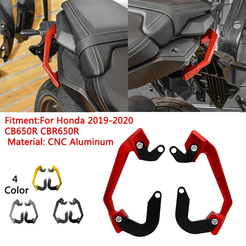 

CB650R Grab Handle Bars Rear Seat Passenger Grab Rail Handle For HONDA CB650R CBR650R 2019 2020 Motorcycle CNC Rear Passenger