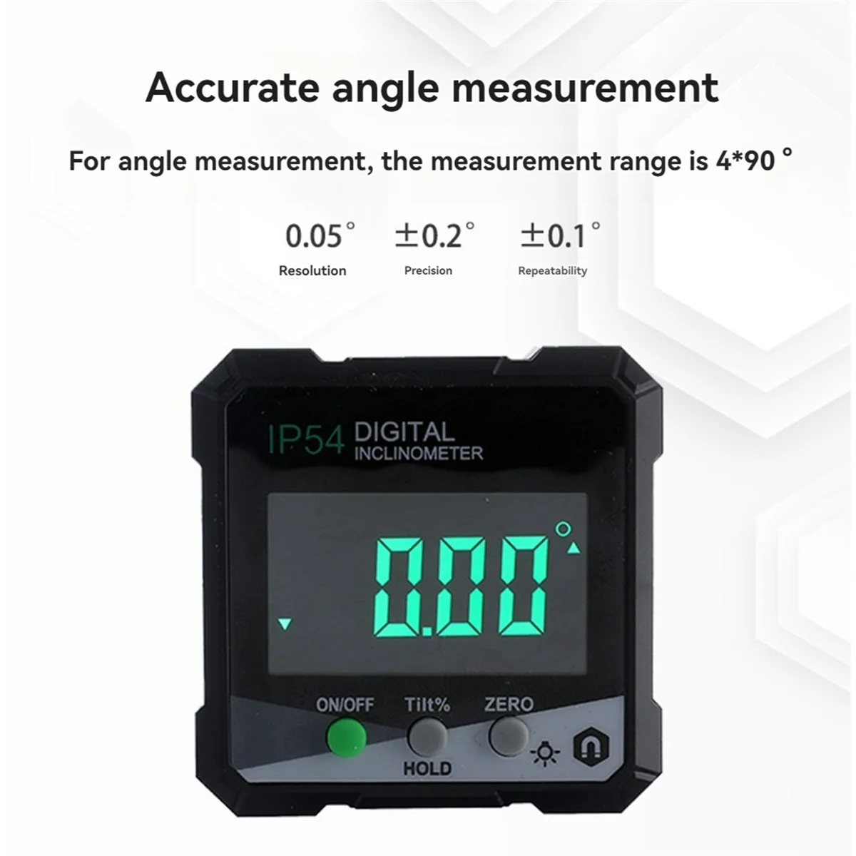 Hot sale Digital Angle Gauge Magnetic Base Level Box Angle Finder Protractor Angle Measuring Instrument for Woodworking DLW30-