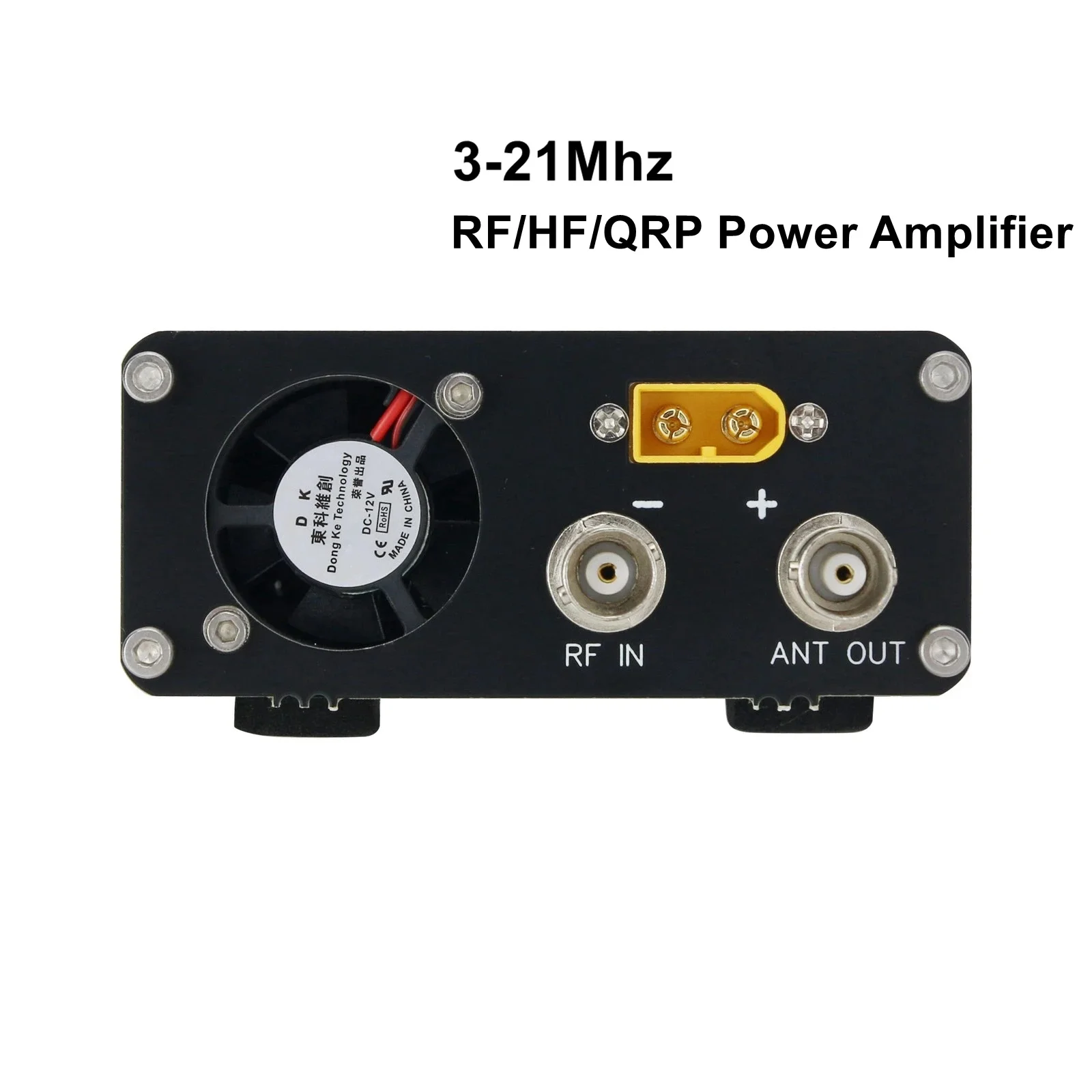 

Усилитель мощности Wishcolor OGS-50W HF 3-21 МГц, радиочастотный усилитель мощности QRP для радиоустройств