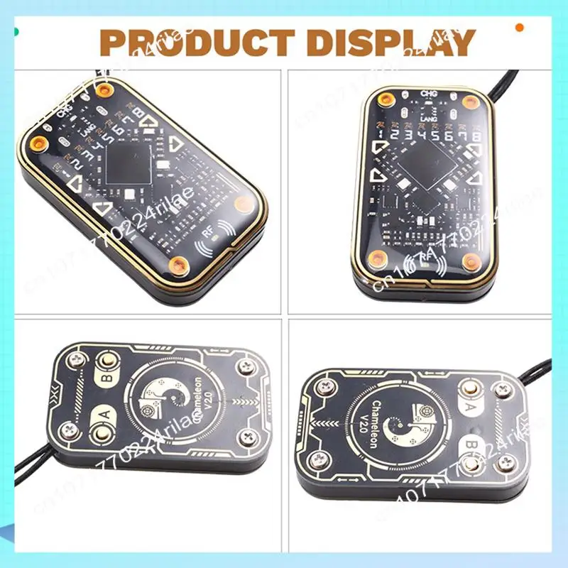 A17Z Chameleon Ultra V2.0 RFID Smart Chip Reader Emulator + 5XCUID/UID Schlüsselbund 125Khz 13,56Mhz Karte Dekodieren NFC Duplikator