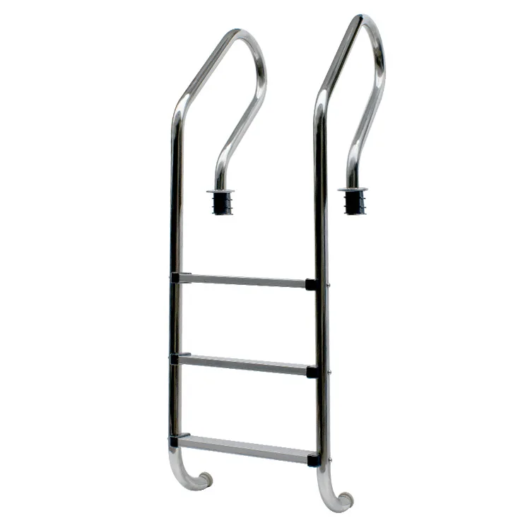 Stainless Steel Swimming Pool Ladder Handrail Underwater Rail Type Thickened 304 For Pool SPA