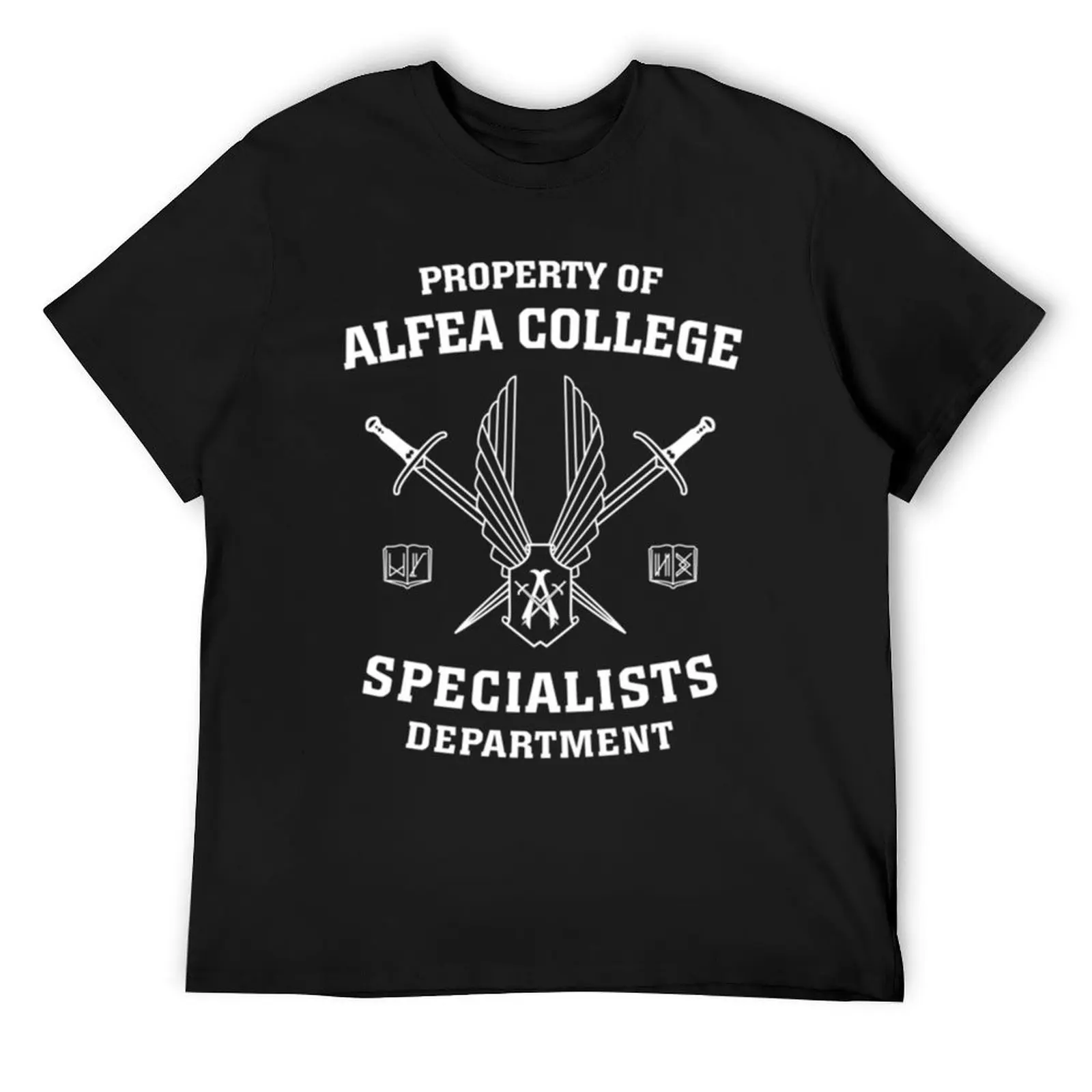 Property of Alfea College Specialists Department T-Shirt kawaii clothes plus size tops clothing for men