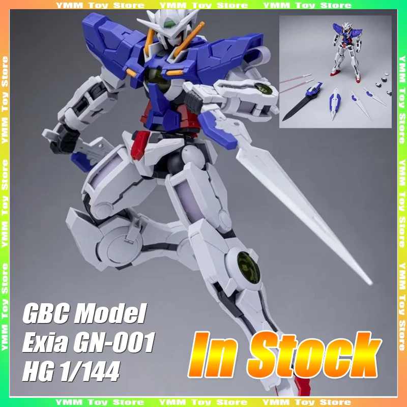GBC Model Exia HG 1/144 GN-001 Assemblagemodel Kit Action Figure Plastic Assemblagesets Speelgoed Collectible Robot Halloween Cadeau