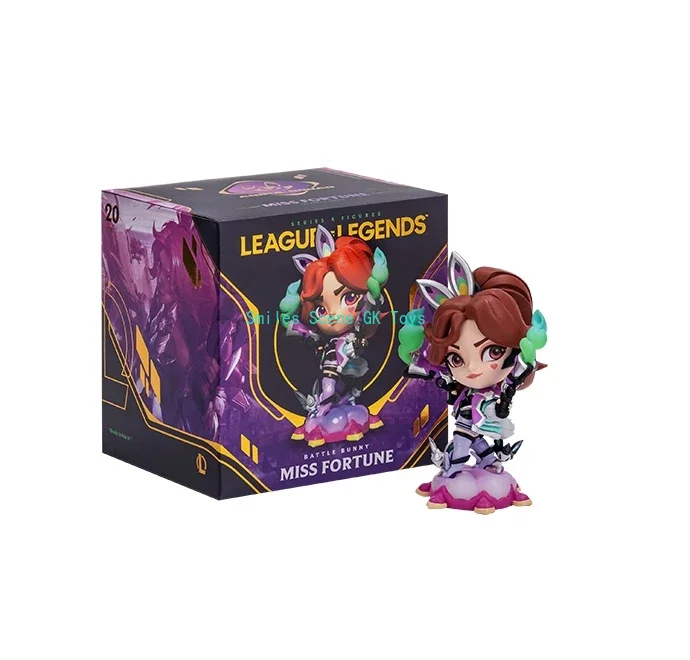 

В наличии: 100% Оригинальная аниме-фигурка League of Legends - Мисс Форчун, Охотница за головами. Коллекционная модель, игрушка, украшение.