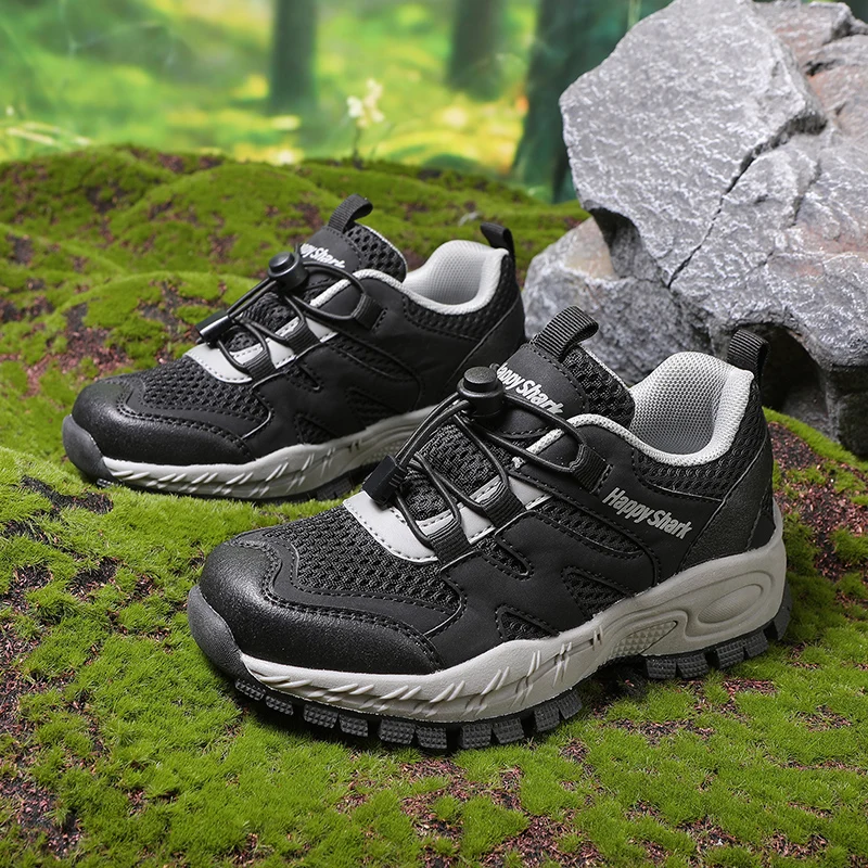 Outdoor Sports Pro-Mountain Hiking Boots, boys girls' Trekking Shoes, Wear Resisting Walking Footwear,Rock Climbing Shoes Summer