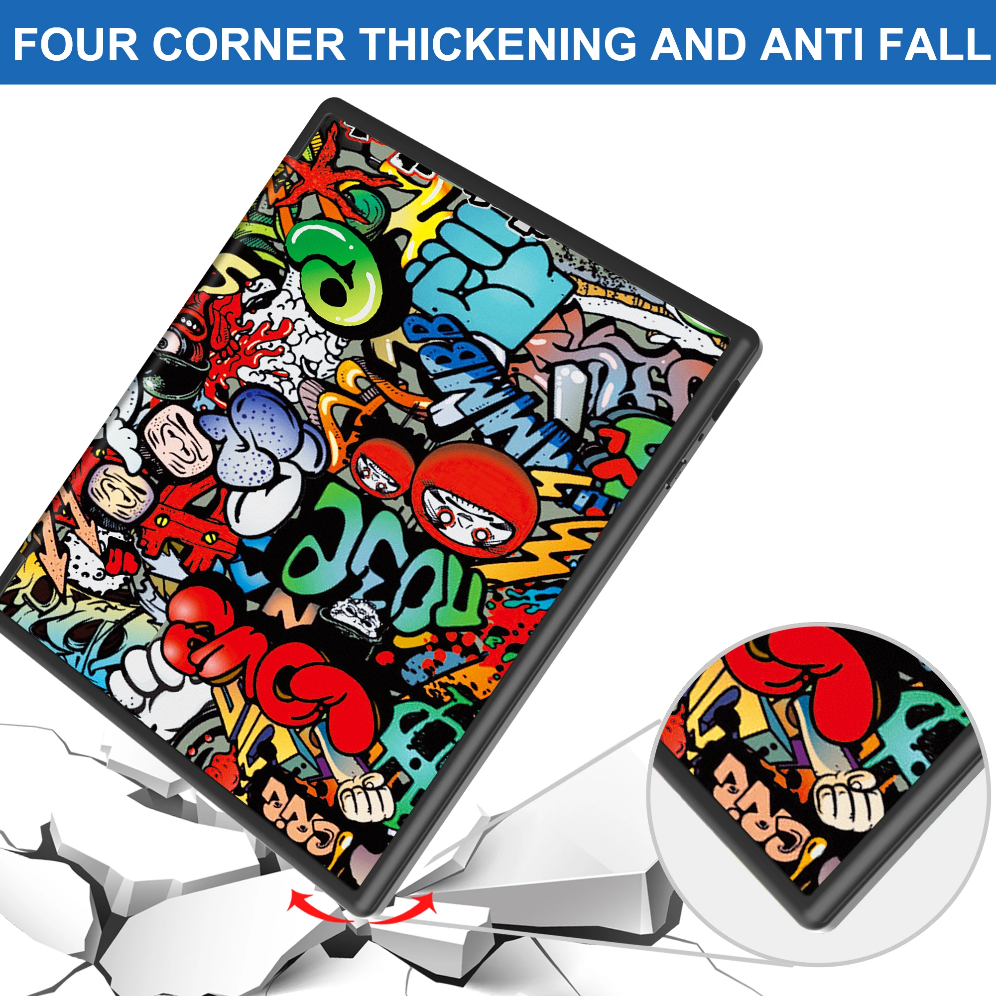 For KOBO Elipsa 2E 2023 Tablet Case Kindle Scribe 2022 kobo Libra Colour Shell Funda Shockproof Case Stylish Fashionable cover