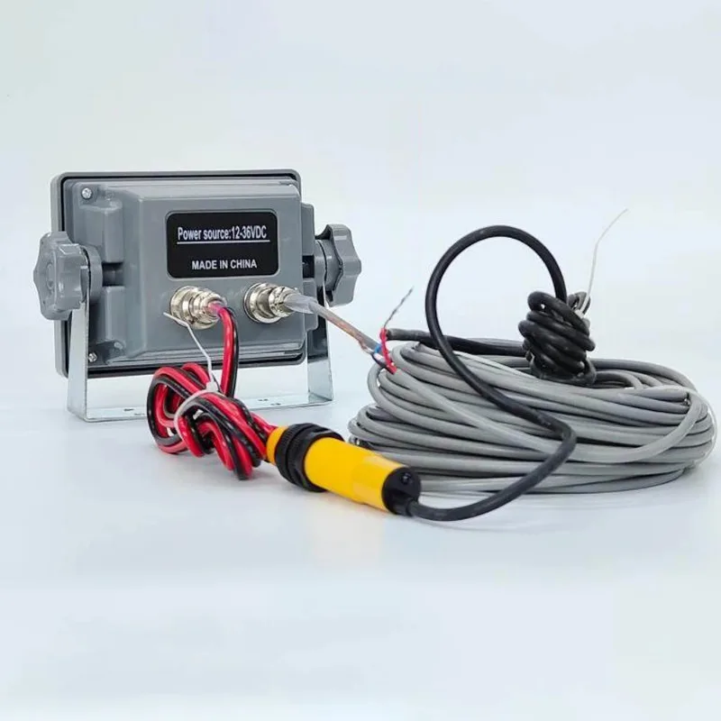 DC 12‑36V Digital Tachometer Square Speed Monitor Automotive Marine Diesel Engine RPM Gauge Meter Tool