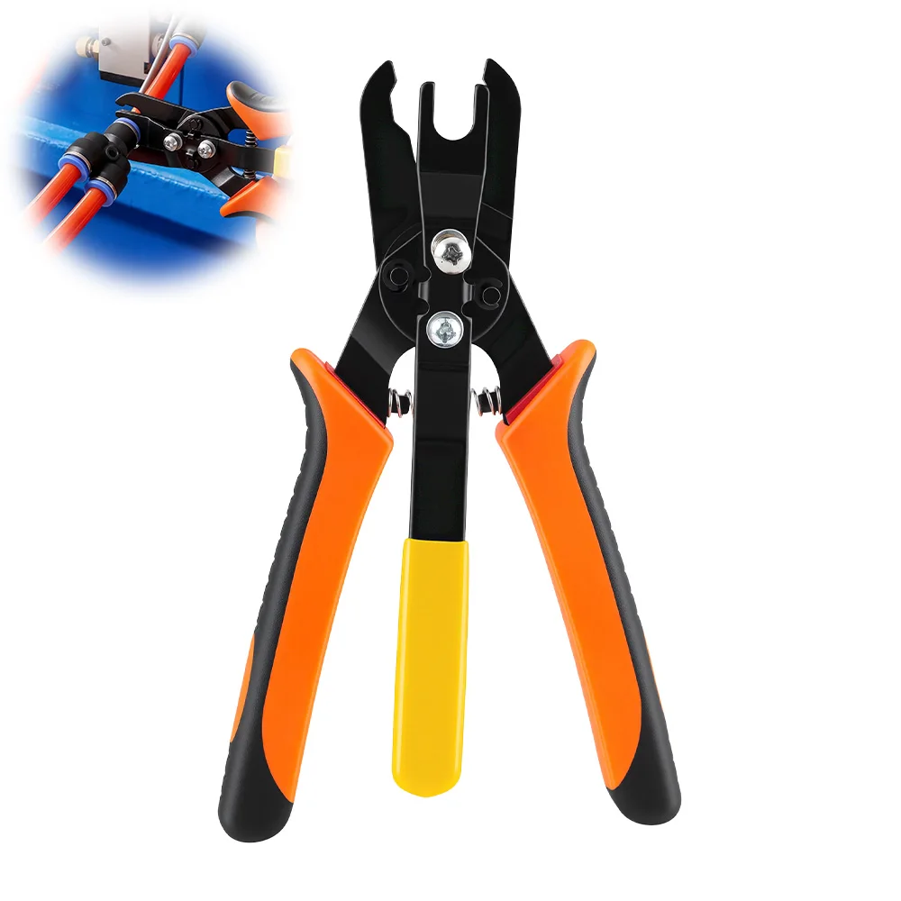 Pneumatic Disconnect Tool Set Push-to-Connect Fittings Removal Tool Quick Air Hose Disconnect Pliers Air Hose for Maintenance