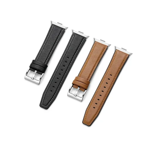 Imagen 2 del producto Pulsera de cuero para Redmi watch5 4, correa de muñeca para Xiaomi Mi band 9pro/8pro, accesorios de correa deportiva para reloj inteligente
