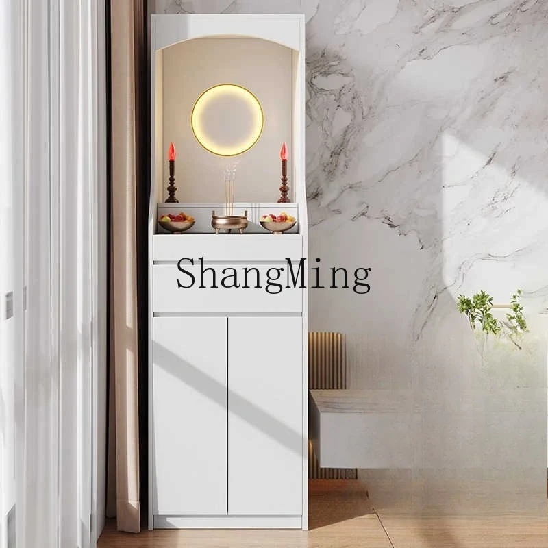 

ZYY solid wood new Chinese-style living room Shentai cabinet, God of Wealth incense case home offering cabinet