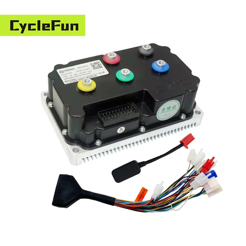 2000W 4000W FarDriver 72V ND72360 DC 190A Motor Controller With T08 Throttle Combination kit For Electric Motorcycles Scooter