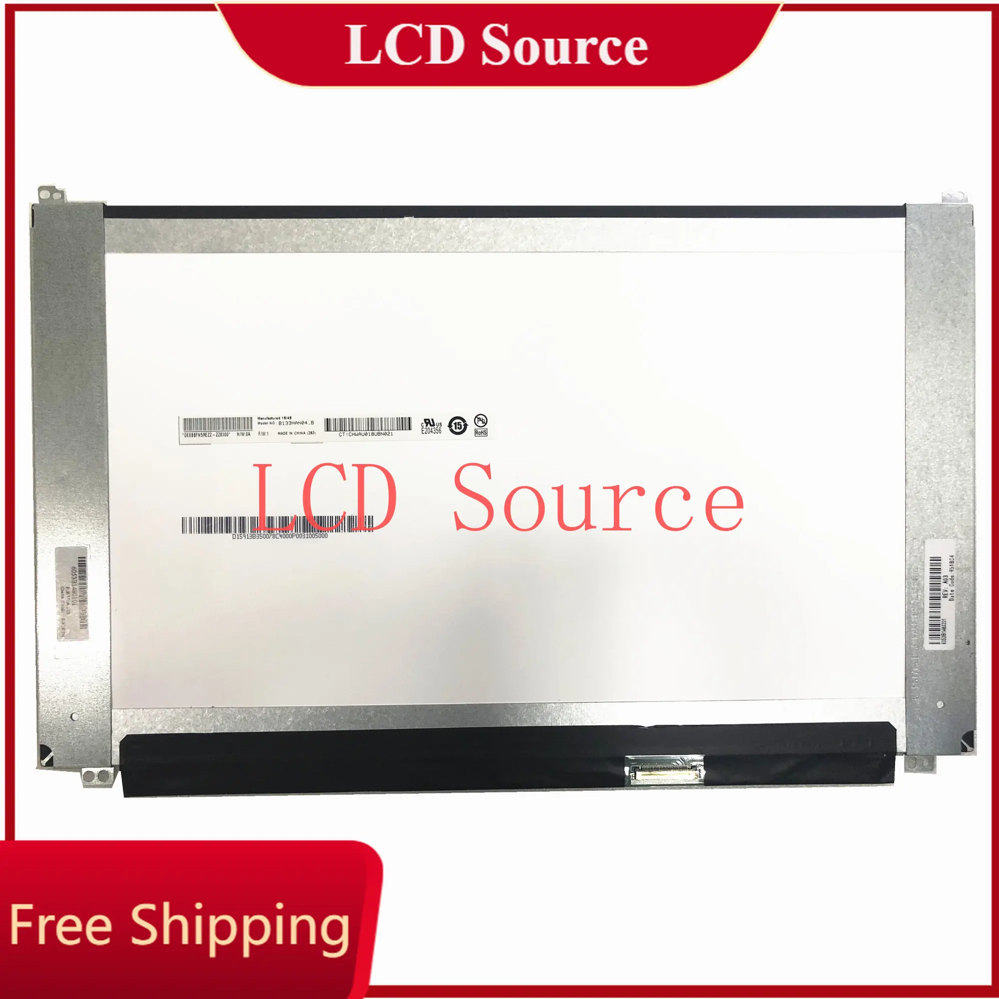 B133HAN04.B fit B133HAN04.7 B133HAN04.8 eDP 30 pin IPS 1920X1080 Laptop LED SCREEN Panel Matrix