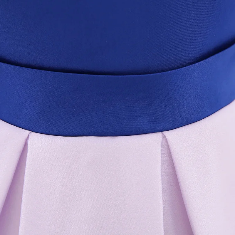 Детское платье, модная юбка для девочек, принцесса с принтом, кованая повязка на голову, ткань с бантом в европейском и американском стиле, костюм на день рождения