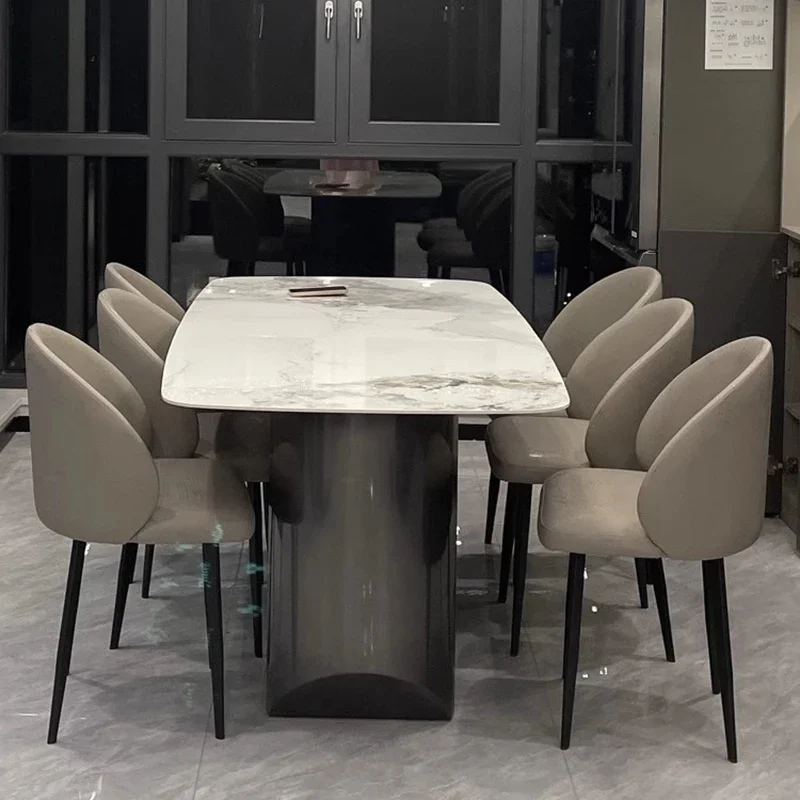 طاولة طعام يابانية فاخرة شقة صغيرة مصممة حديثة طاولة مطبخ مطعم ردهة الفندق أثاث Mesas De Comedor