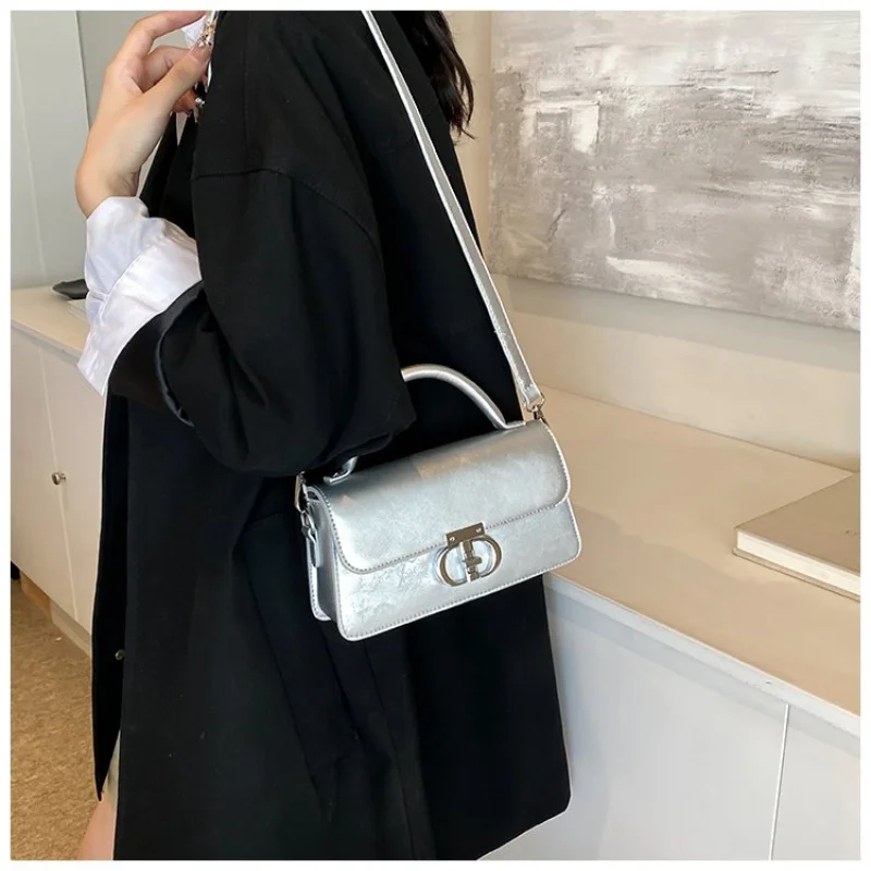 

Шикарная женская сумка через плечо из овчины, искусственная кожа, парижская, повседневная, винтажная, аккуратная, просторная, повседневная, ​