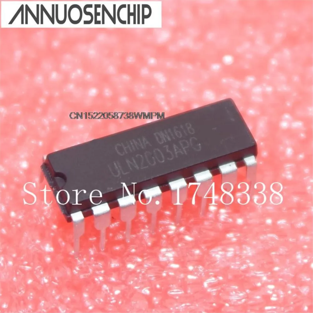 100PCS New and Original DRIVER DARL ULN2003 DIP-16 ULN2003APG