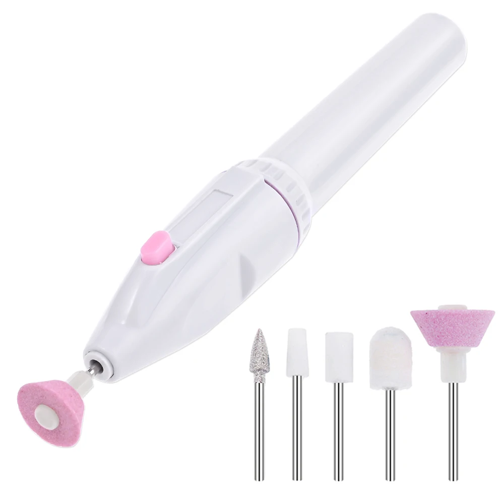 Professional five-in-one drill, nail sharpener, beauty treatment, manicure and pedicure set nail salon supplies and tools