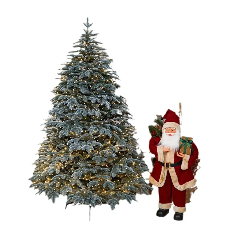 

Large Christmas tree, Christmas decorations, atmosphere arrangement, ornaments