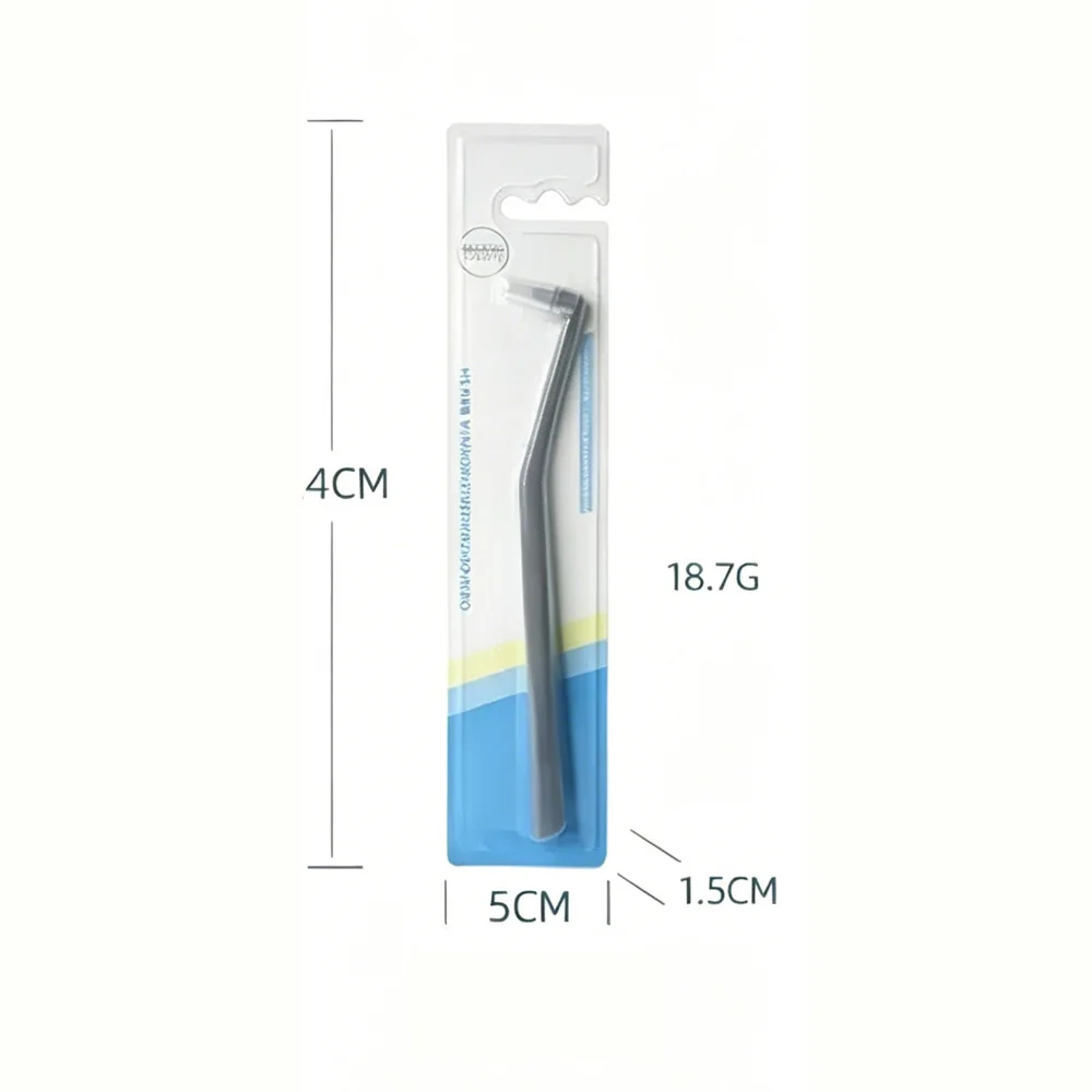Orthodontic Interdental Brush Single Bristle Round Head Soft Toothbrush Effective Teeth Gap Cleaning Oral Hygiene Tool