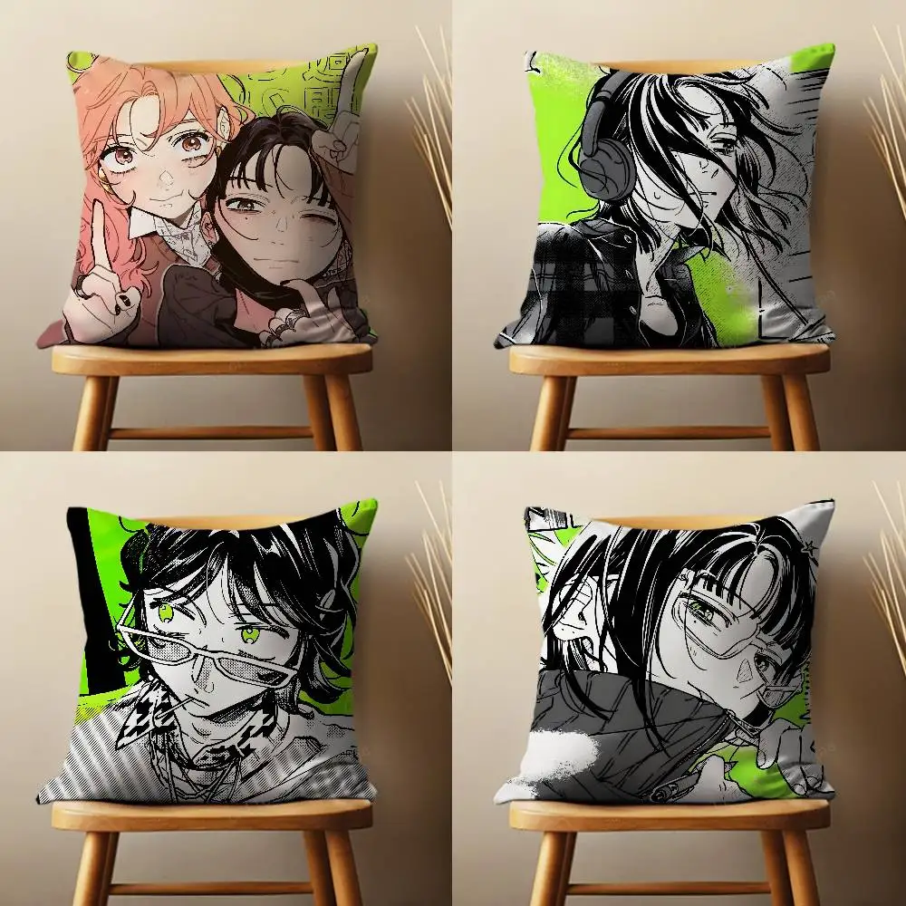 

Чехол для подушки с изображением персонажа, который интересовал ее, для украшения и защиты дивана в гостиной, спальни, дома.