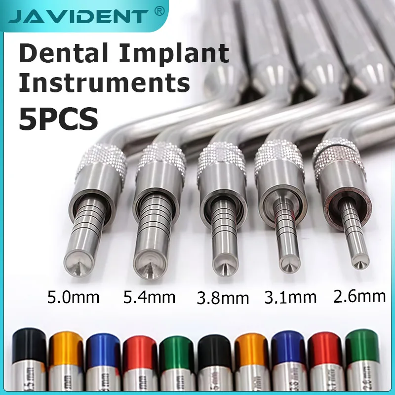Dental Implant Slot Opener Instrument Maxillary Sinus Elevation Straight-Type (Concave-Tip) Extraction Tool Oral Bone Compressor