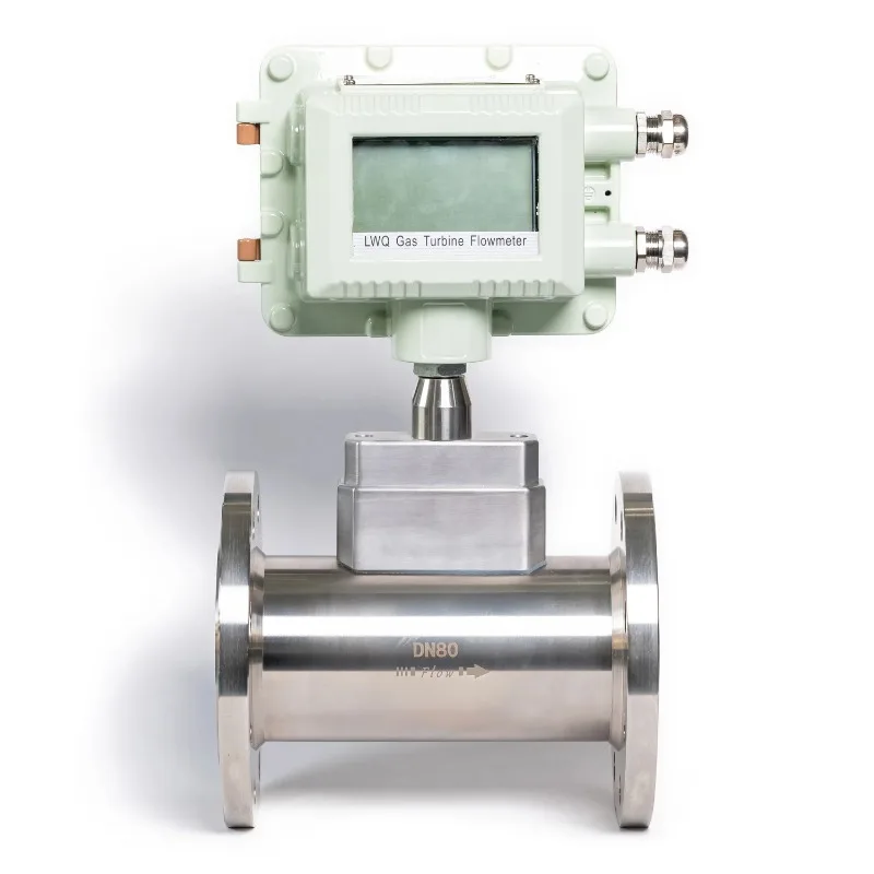 Gas Intelligent Turbine Flow Meter
